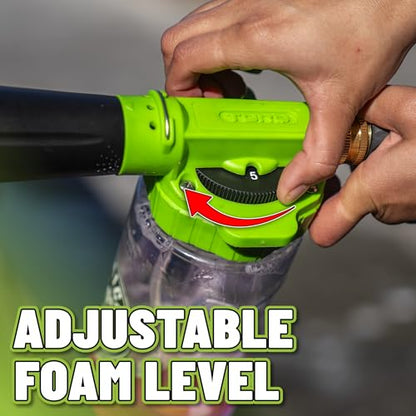 Chemical Guys, TORQ Foam Blaster 6 Cannon, Garden Hose Attachment for Cars - size: FOAM BLASTER ONLY