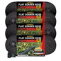 4-Pack Short Soaker Hose 10FT for Vegetable Beds - size: 10FT 4Pack