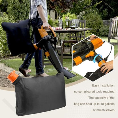 50026858 Trivac Leaf Collection Bag WGBAG500 for Worx WG502 Leaf Blower