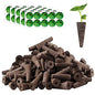 Haligo 150pcs Seed Pod Kit for Hydroponics, Grow Anything Kit with 100pcs Grow Sponges, 50pcs Pods Labels, Hydroponics Pods Replacement Compatible with Hydroponics Growing System from All Brands - size: 150pack