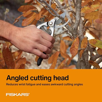 Fiskars Forged Steel Bypass Pruner, 3/4" Cut Capacity Garden Clippers - style: Deluxe Pruner