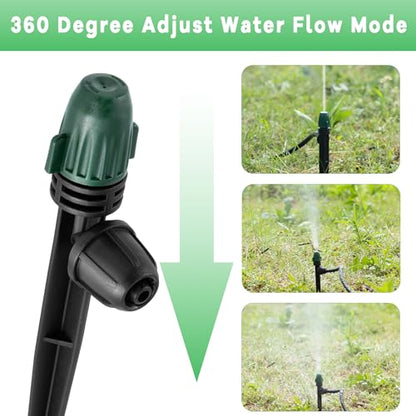 30 Pcs Irrigation Misters Emitters for 1/4" Drip Tubing - style: 30Pcs Misters