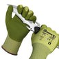 Schwer 2 Pairs A7 Cut Resistant Fishing Gloves, Touchscreen, CR3009, XL - color: Army Green, size: X-Large