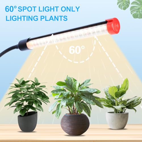 6Head Grow Light with Stand for Tall Plants & Bonsai Tree Indoor - size: 6Head Stand(54W)