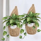 2 Pack Macrame Wall Plant Hanger for 6 inch, Wall Plant Basket - size: Large