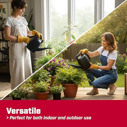 CHAPIN 48000 1/2-Gallon Watering Can, Lightweight for Easy Watering - style: 0.5 Gallons, Black