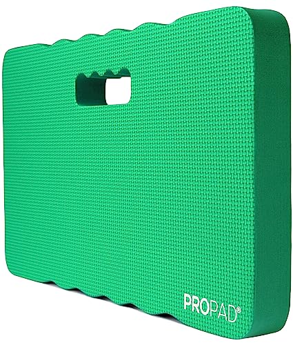 Thick Kneeling Pad, Garden Kneeler for Gardening, Bath Kneeler for Baby Bath, Kneeling Mat for Exercise & Yoga, Knee Pad for Work, Floor Foam Pad, Extra Large (XL) 18 x 11 x 1.5 Inches, Green - color: Green