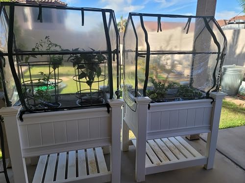 Gardzen Mini Greenhouse 36.2”(L) x18.9”(W) x33.3”(H) - size: 36”(L) x18”(W) x33”(H)