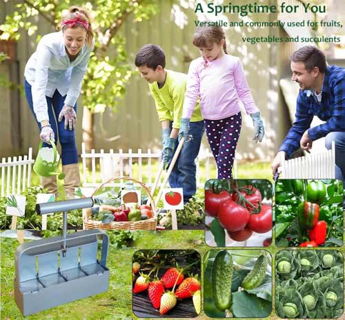 2 Inch 4-Cell Handheld Heavy Duty Soil Block Maker for Seed Starting