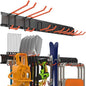 Garage Storage Organization Wall Mount, Garden Tool Organizer 48 Inches