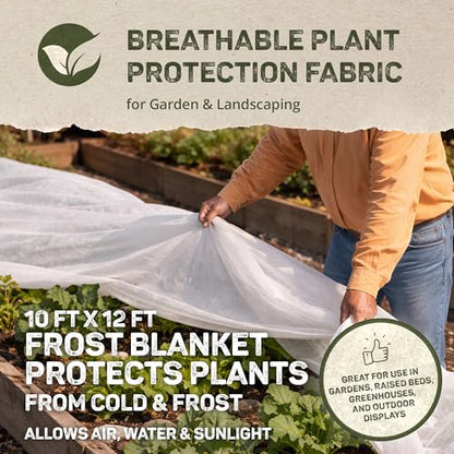 De Witt NS12 Fabric N Sulate Plant Protection, 10-Feet, 1.5-Ounce