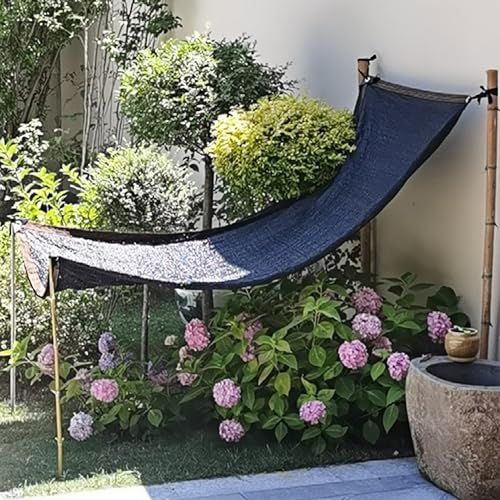 winemana 40% Black Shade Cloth 3.3 x 6.6 FT Durable Mesh Tarp with Grommets - size: 40%-3.3 FT x 6.6 FT