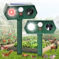 Sonic Fortress Pro Deer Repellent Solar Ultrasonic Animal Repeller