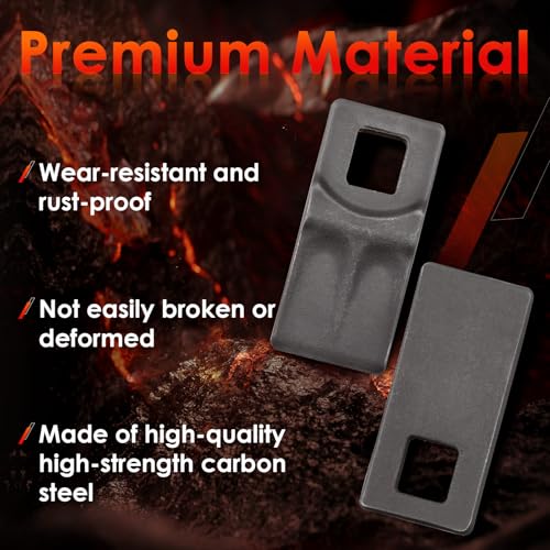 Auger Teeth Cutting Edge Replacement for 3 Point Post Hole Digger (4 Pack)