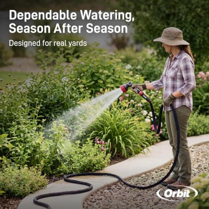 Orbit Pro ExoJacket Heavy-Duty Water Hose, 100 ft. x 5/8 in - 22130 - size: 100 Ft, style: Pro ExoJacket