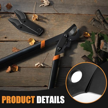 Lopper Blades Fit for Fiskars PowerGear 25"/31" & PowerGear 2 27"/32", 2 PC