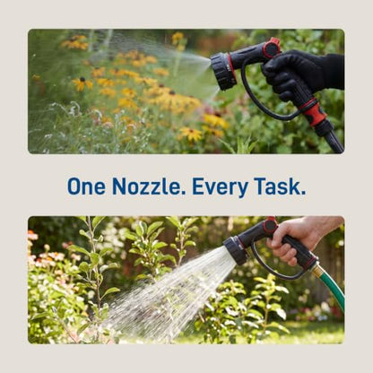 Orbit 58993 7-Pattern Watering Nozzle with Thumb Control, Black - size: 7-Pattern, style: Thumb Control