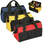 Sanwuta 3 Pack 18 Inch Tool Bags, Classic, Blue, Red, Yellow - color: Blue, Red, Yellow, size: 18 Inch, style: Classic