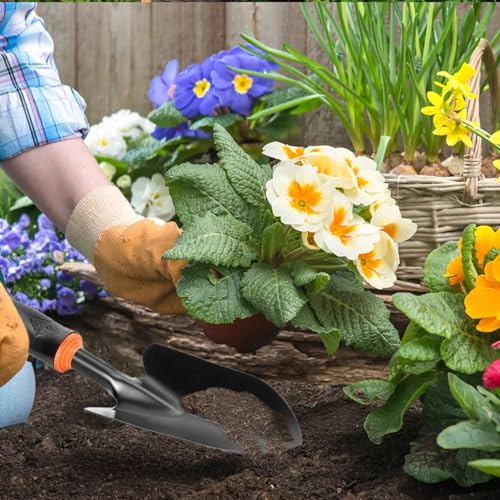 Garden Trowel Hand Shovel Heavy Duty Gardening Trowel with Ergonomic Grip
