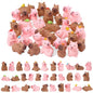 32 Pcs Mini Resin Capybaras, 16 Styles Capybara Figures