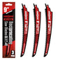 ANGELSWORD 9“ Arc Edge Reciprocating Saw Blades for Pruning, 6TPI 3pc - size: 9“-3PACK