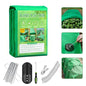 Plant Covers Freeze Protection kit，1.8 oz/yd²-10 ft x 33 ft Thickened Floating Row Cover for Outdoor Plants With 20 clips and 10 stakes staples& gasket & 1 Pick Hook, Winter Frost Protection(Green) - color: Green