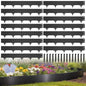 50FT Metal Landscape Edging, 15-Pack 40"L x 6.5"H Rust-Proof Border - color: 6.5In Tall, size: 15 Pack