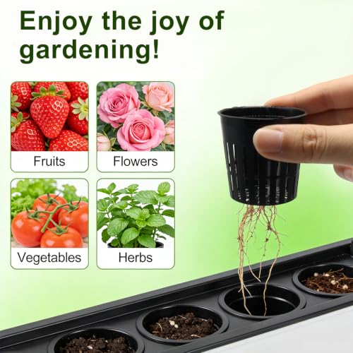 50 Pack 2 Inch Net Pots for Hydroponics