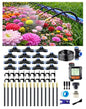 360° Adjustable Drip Irrigation System – Garden Watering Sprinkler System - size: 65 FT