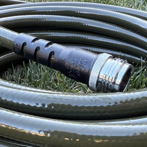 Water Right Polyurethane Garden Hose, 50 Ft, Non-toxic, 7/16” ID, Olive - color: Olive, size: 50-Foot