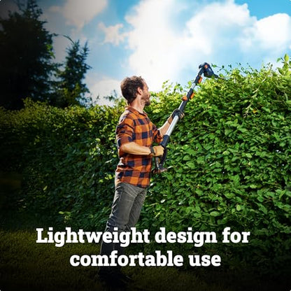 WORX Cordless Pole Hedge Trimmer, 20V 20" Bush Trimmer, WG252.9 - style: 20" 20V Hedge Trimmer/Tool Only