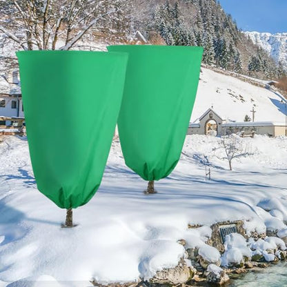 Ideal Swan 4 Pack Plant Covers Freeze Protection for Winter Plant Cover