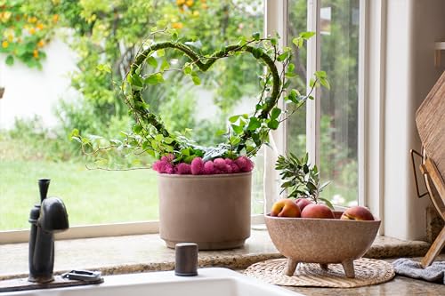 SuperMoss (22242) Heart Plant Trellis, 16" x 13" - size: 16" x 13"