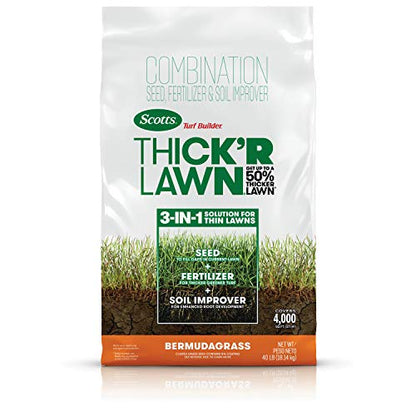 Scotts Turf Builder Thick'R Lawn Bermudagrass, 40 lbs. - size: 40 lb.