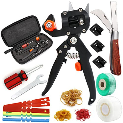ZALALOVA Garden Grafting Tool Kits, 2 in 1 Pruning Tools - style: Garden Grafting Tool