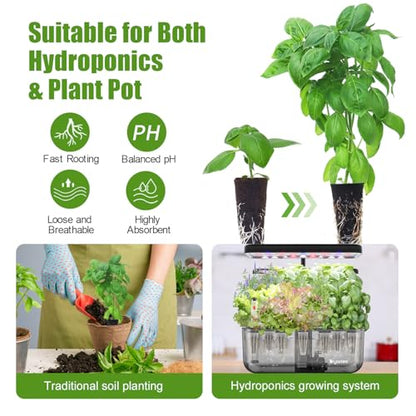 58pcs Hydroponics Pods Kit with Seeds Compatible with AeroGarden