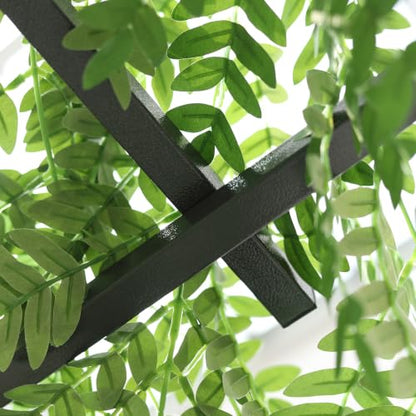 Outsunny 82'' Decorative Metal Garden Trellis Arch Durable Steel Tubing