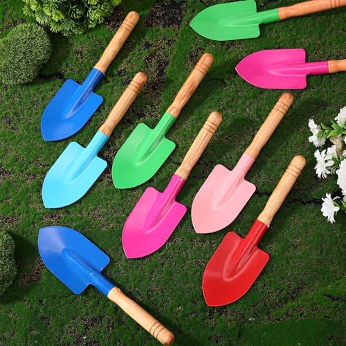 Liliful Mini Garden Shovel Set Colorful Small Shovel for Gardening, 42 Pcs