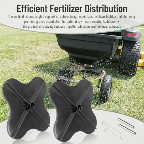 Fertilizer Spreader Impeller for Ri-ttenhouse Le-SCO Broadcast Spreaders