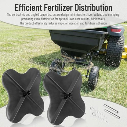 Fertilizer Spreader Impeller for Ri-ttenhouse Le-SCO Broadcast Spreaders