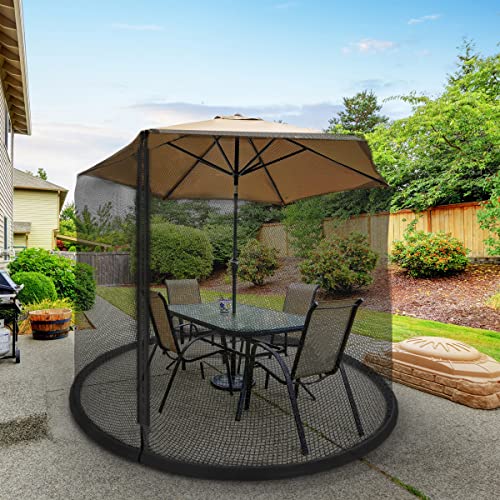 Pure Garden Bug Screen Mosquito Net for Patio Umbrellas