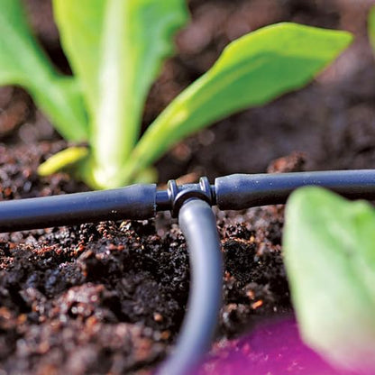1/4 inch Drip Irrigation Tubing, 200FT/61M Blank Distribution Tubing