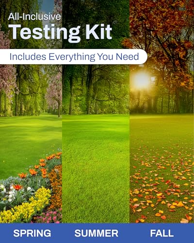 EarthWorks for Home Soil Test Kit, pH and Nutrient Lab Analysis, 1 kit