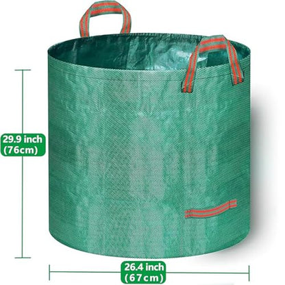 Yard Waste Bags,Reusable Collapsible Garden Leaf Bags (72 Gallon Round) - color: 72 Gallon Round