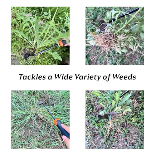 Hand Weeding Tool, Uprooting Weeder Portable Garden Weed Remover