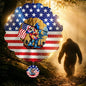 Bigfoot Garden Decoration 12 Inch Wind Spinner with Sasquatch - size: Bigfoot