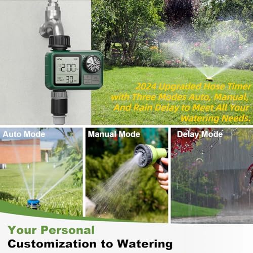 Water Timer for Outdoor Garden Hose, Sprinkler Timer for Garden - style: 1 Outlet