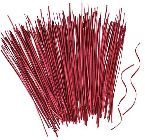 200 Pcs 6" Garden Plastic Plant Twist Ties Reusable Red Cable Ties for Climbing Plant Support, Christmas Tree, Bags, Gardening Activity.(Red) - color: Red