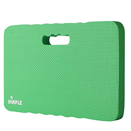 Dimple Kneeling Pad, High-Density Thick Foam Comfort Kneeling Mats - color: Green, size: Single