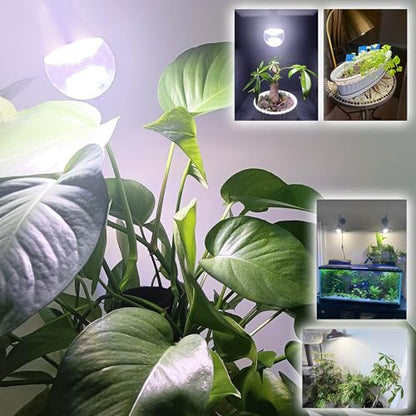 ALIDE Full Spectrum Led Grow Light Bulb for Indoor Plants E17 Intermediate - size: E17